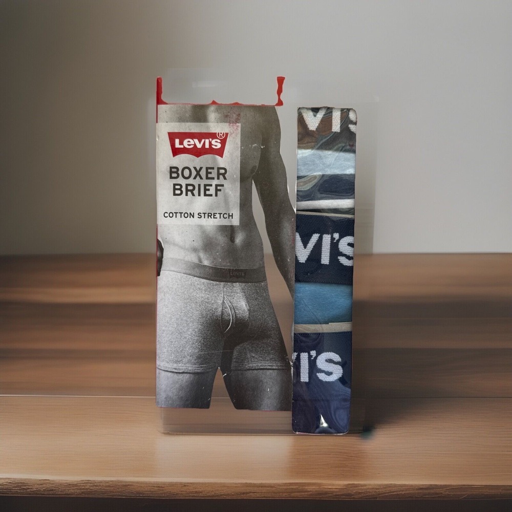 Levi's Boxer Brief‎ Cotton 3 Pack Contour Pouch  XLarge 40-42